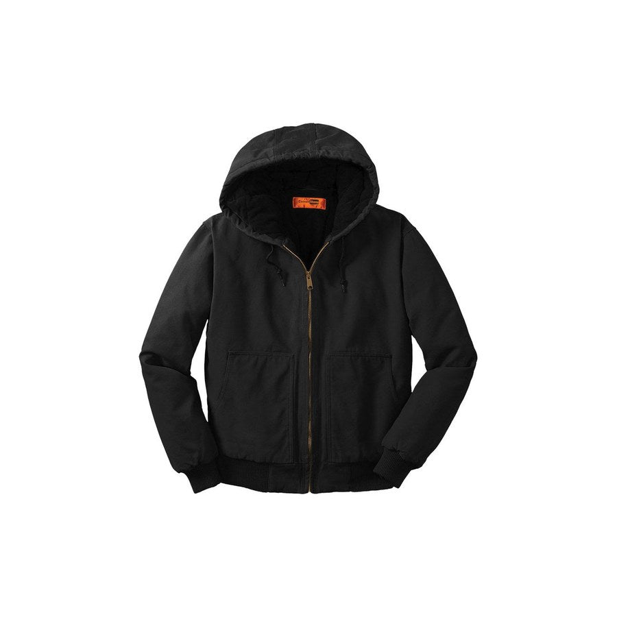 CornerStone Washed Duck Cloth Insulated Hooded Work Jacket