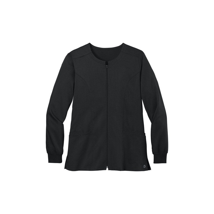 Wink Women’s Premiere Flex Full-Zip Scrub Jacket