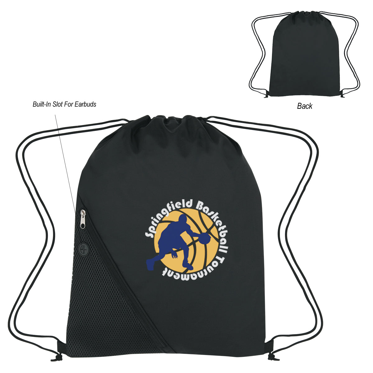 Sports Pack With Outside Mesh Pocket