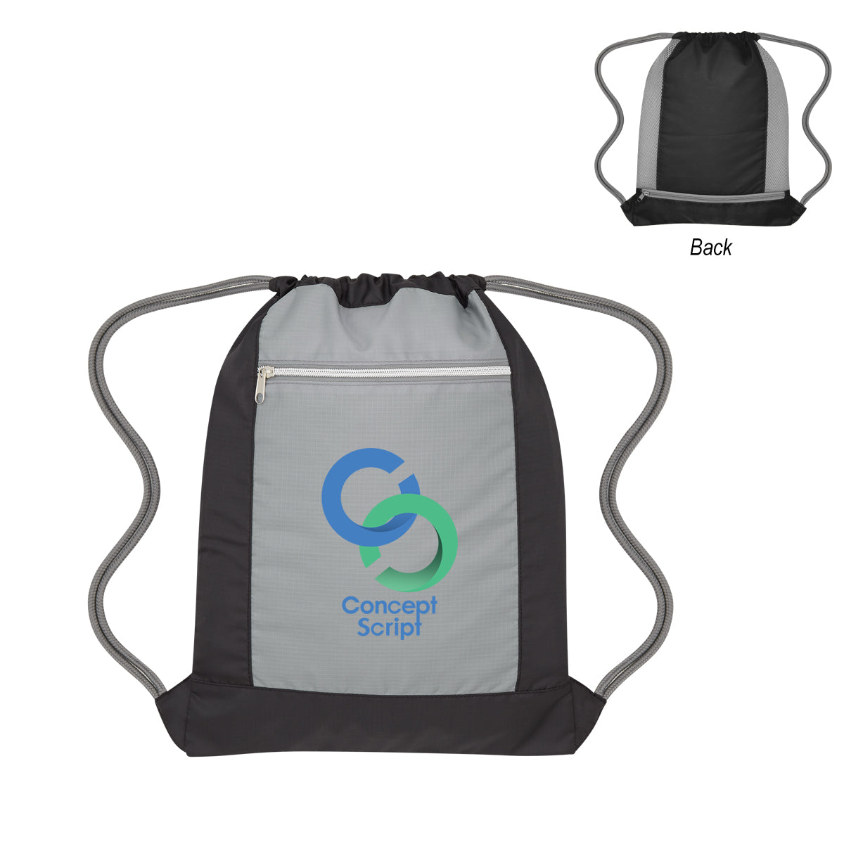 Flip Side Drawstring Sports Bag