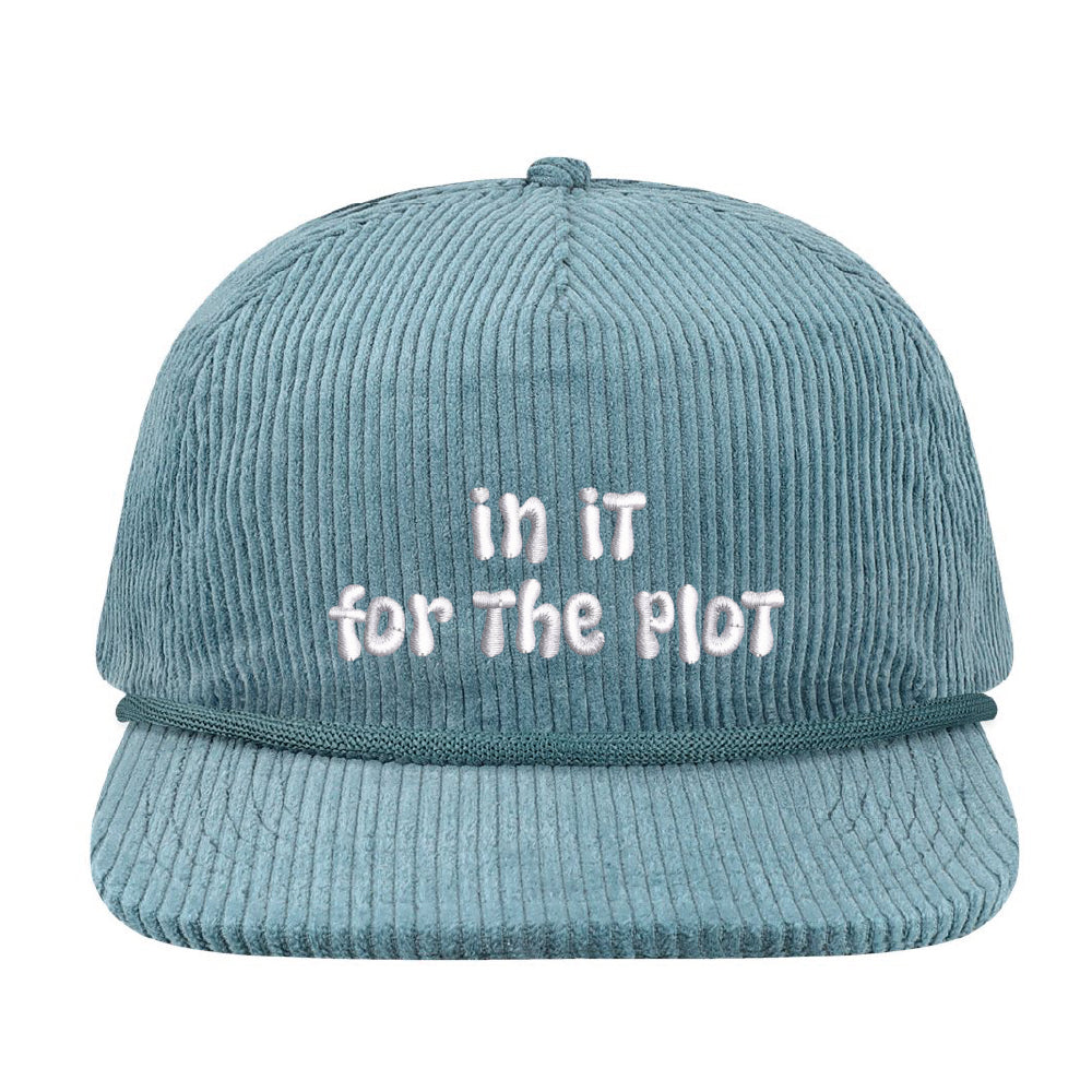 PlotOne LOCALE Five-Panel Corduroy Rope Cap