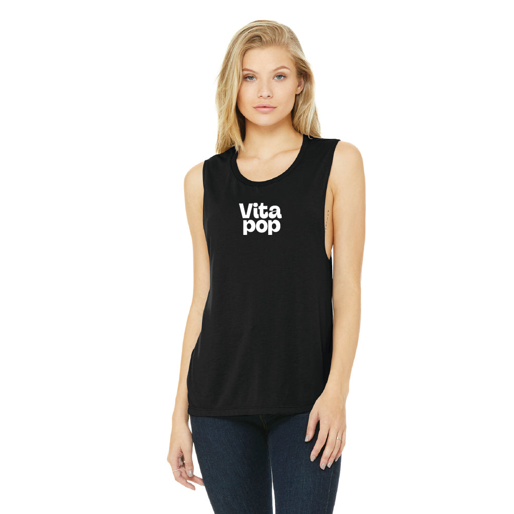 VitaPopBELLA+CANVAS Women’s Flowy Scoop Muscle Tank