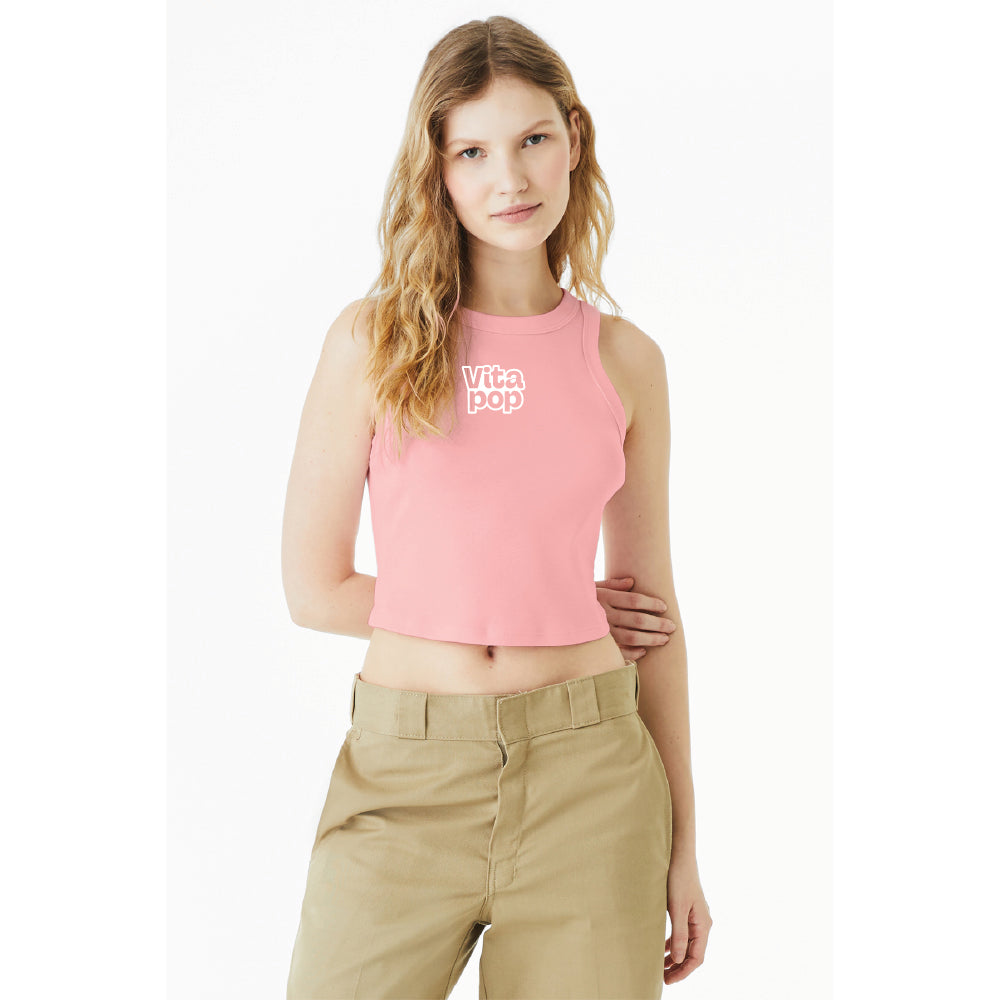 VitaPop BELLA+CANVAS Women’s Micro Rib Racer Tank