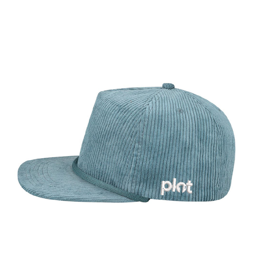 PlotOne LOCALE Five-Panel Corduroy Rope Cap