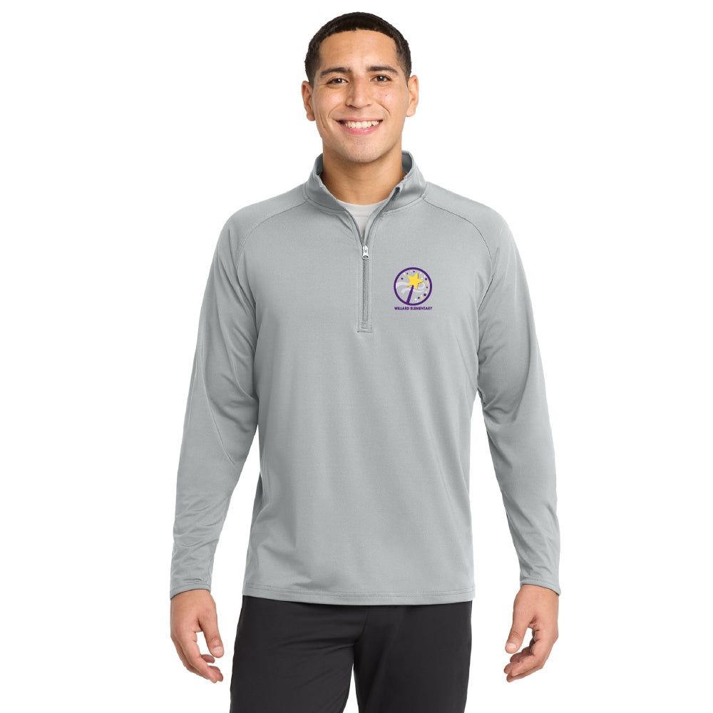 Willard Elementary Sport-Tek® Sport-Wick® Stretch 1/4-Zip Pullover