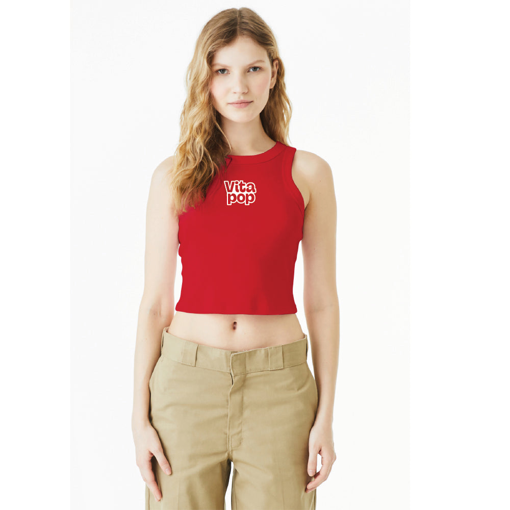 VitaPop BELLA+CANVAS Women’s Micro Rib Racer Tank