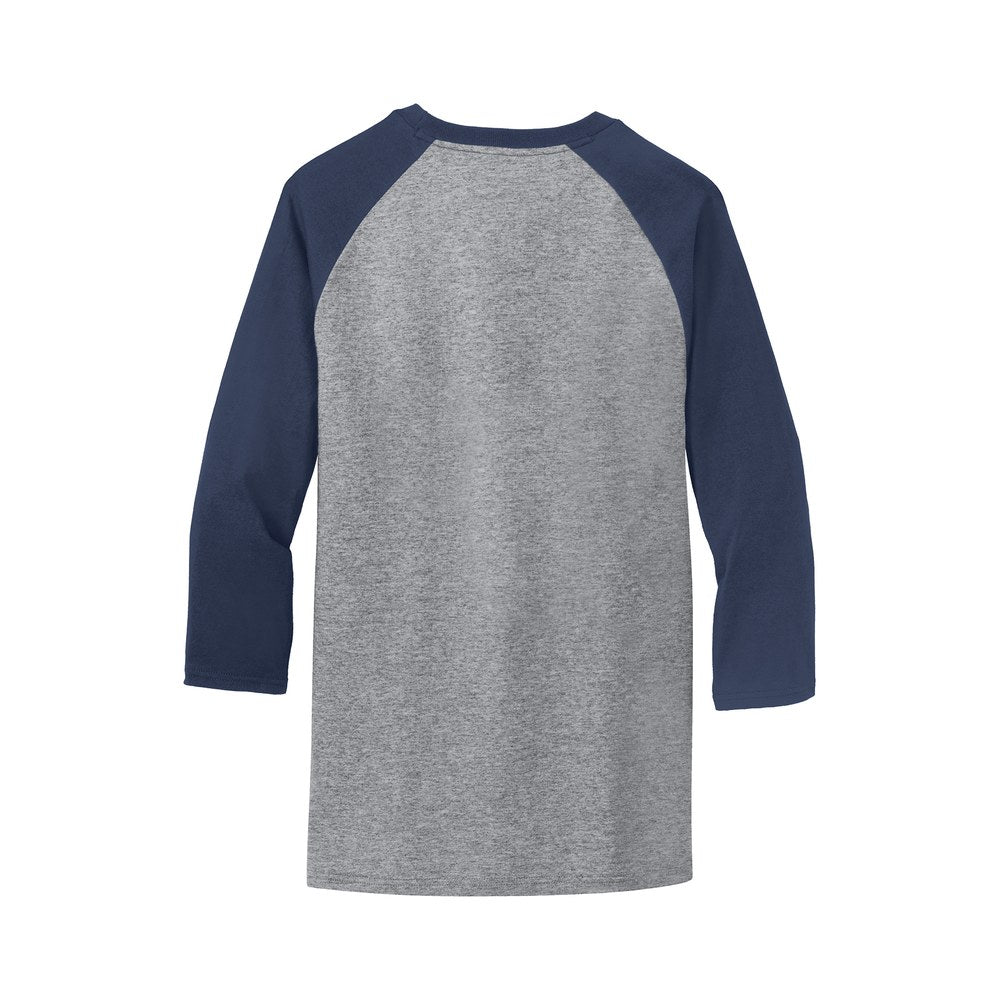 Athletic Heather/Navy | Back