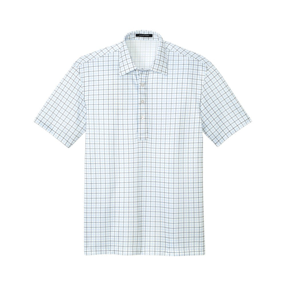 Black/Carolina Blue Check