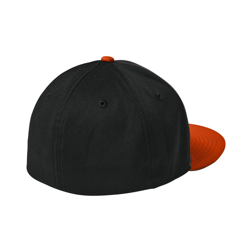 Black/Deep Orange/Black | Back