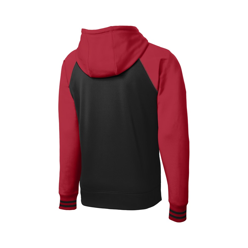 Black/Deep Red | Back