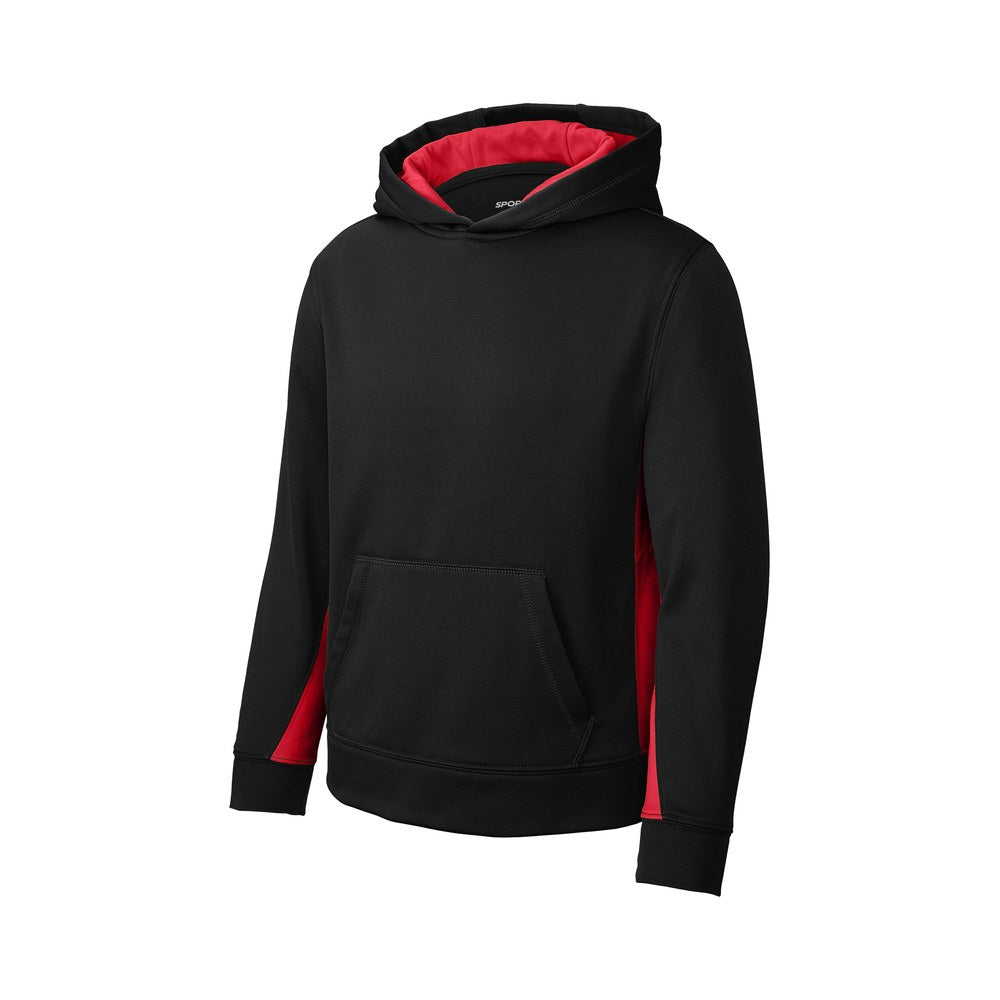 Black/Deep Red