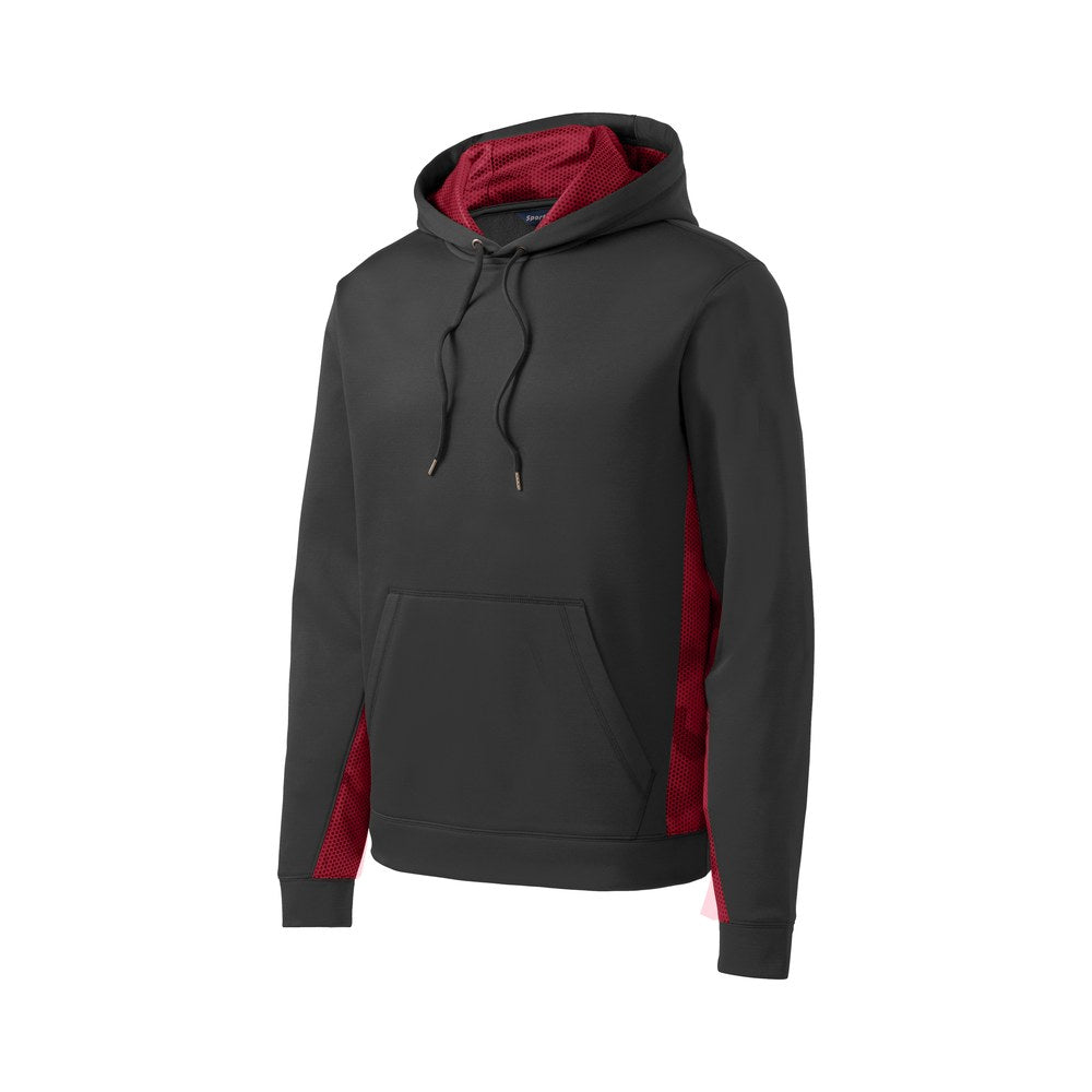 Black/Deep Red