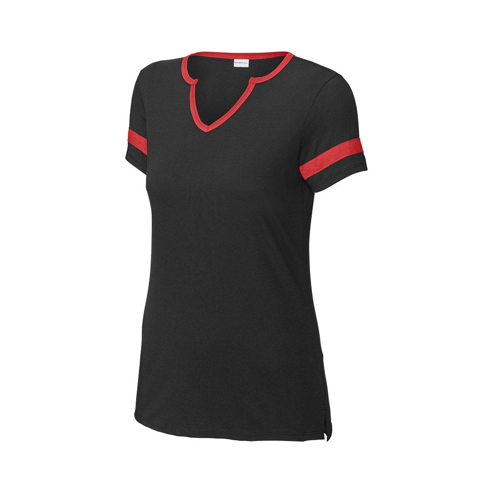 Black/Deep Red