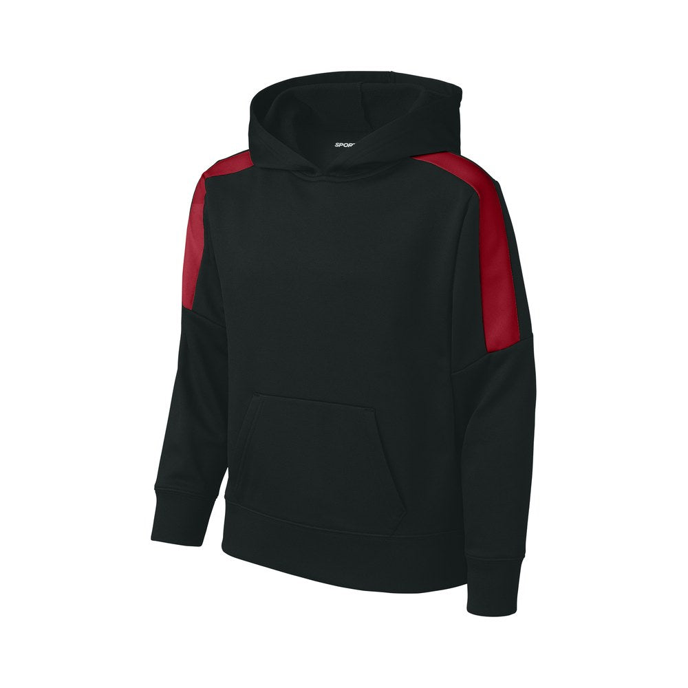 Black/Deep Red