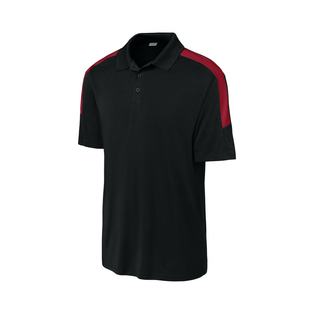 Black/Deep Red
