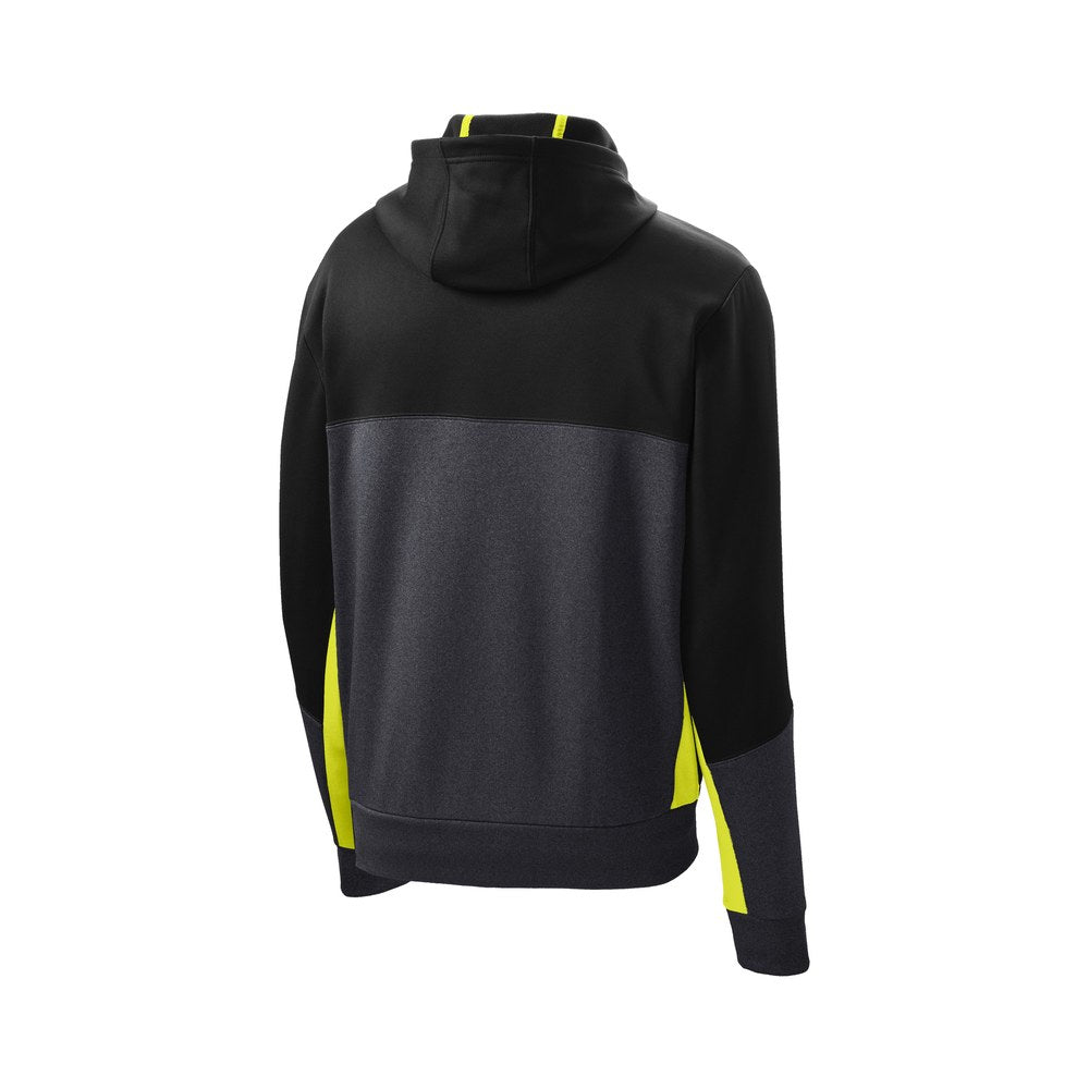 Black/Graphite Heather/Citron | Back