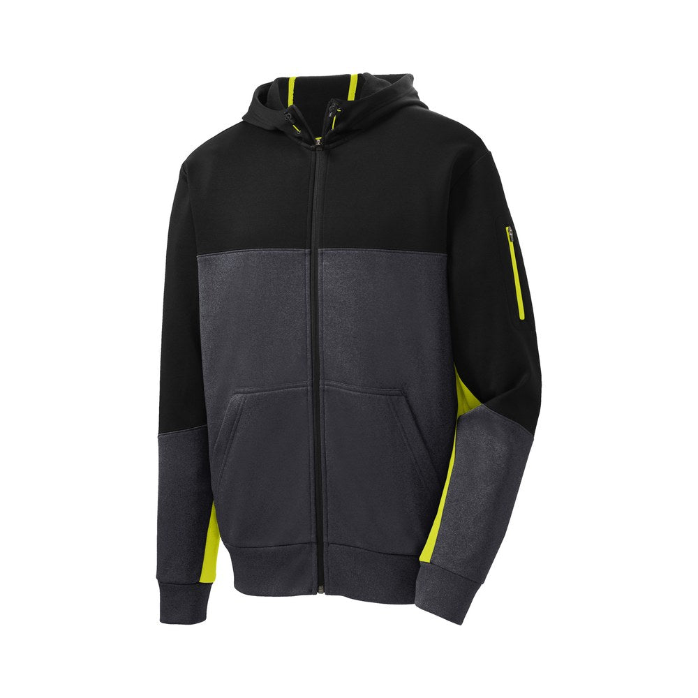 Black/Graphite Heather/Citron