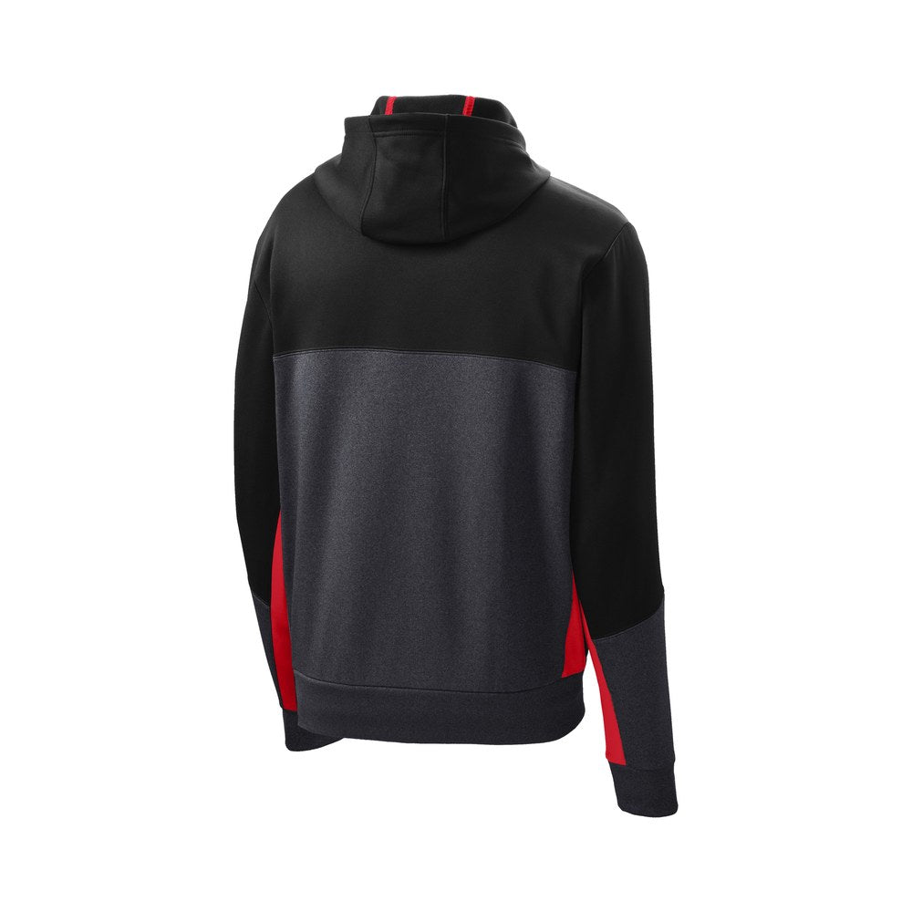 Black/Graphite Heather/True Red | Back
