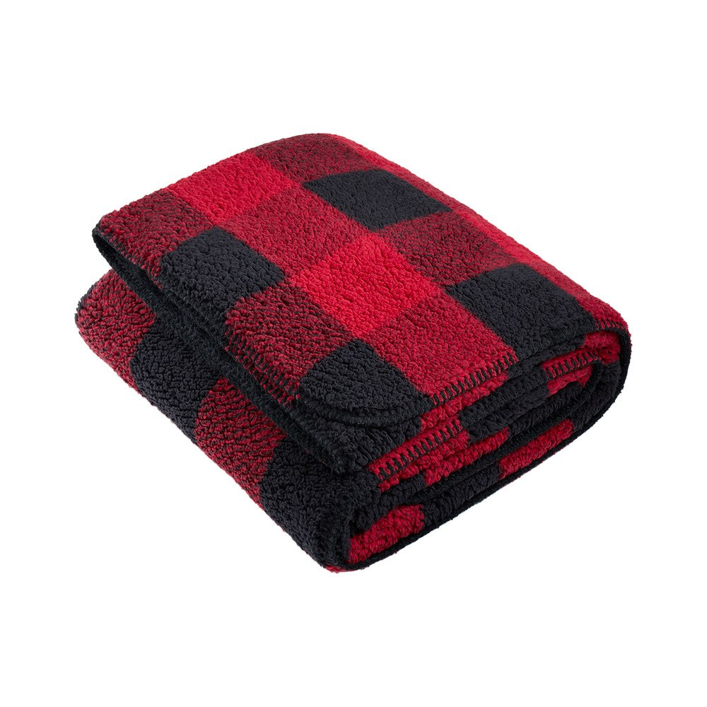 Black/Red Buffalo Plaid
