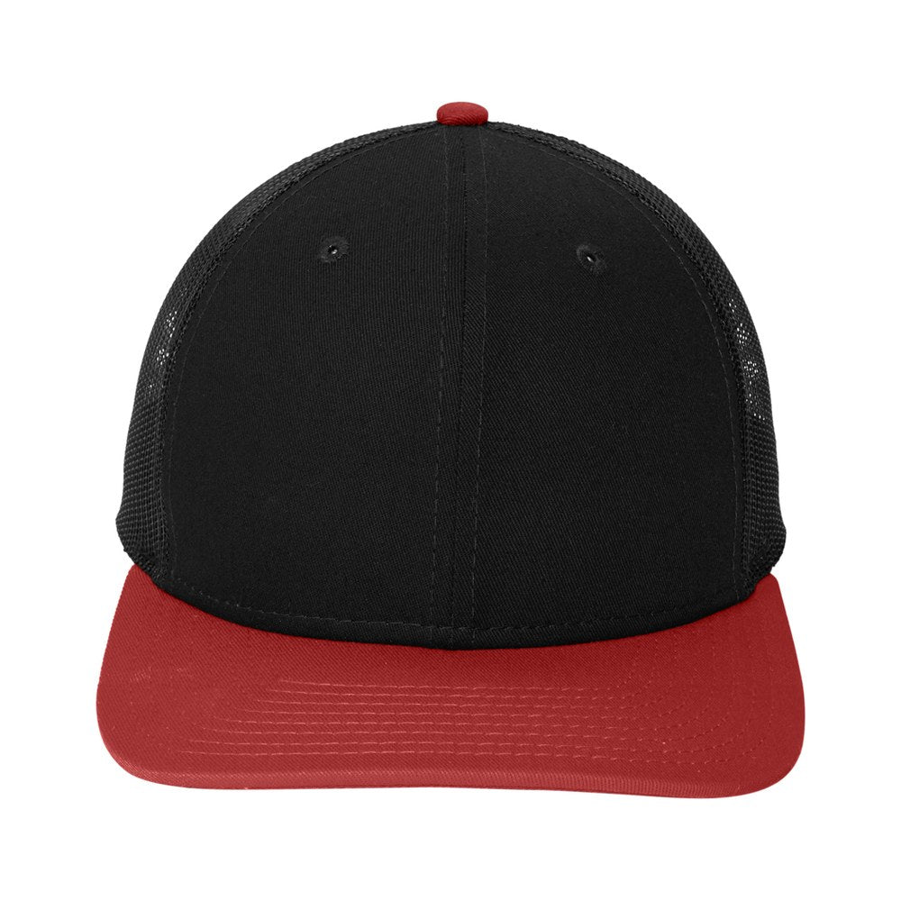Black/Scarlet