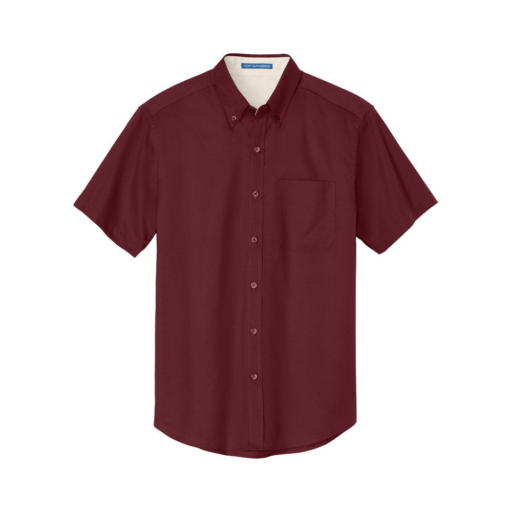 Burgundy/Light Stone