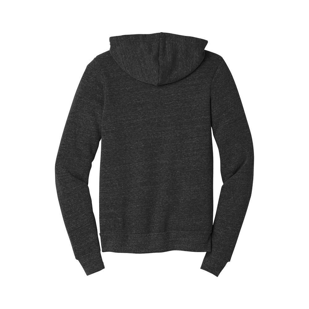 Charcoal-Black Triblend | Back