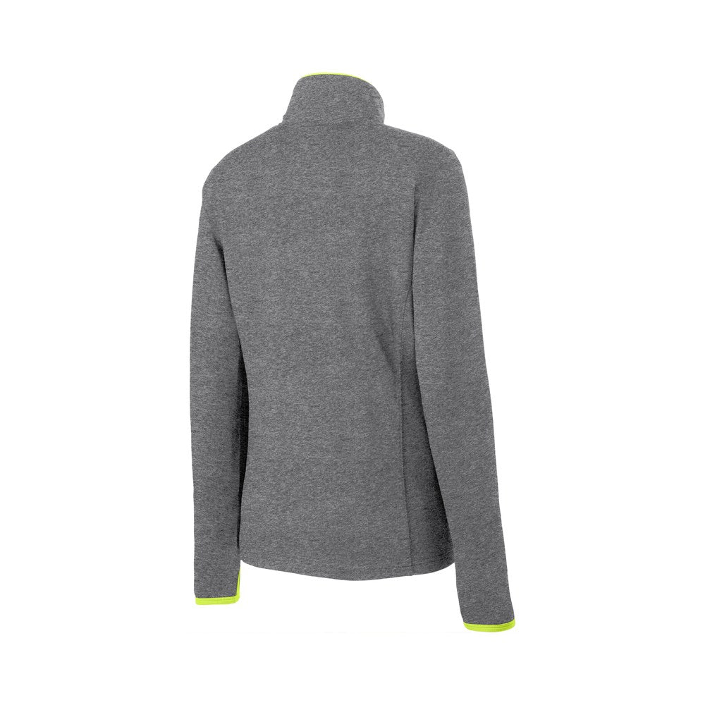 Charcoal Grey Heather/Charge Green | Back