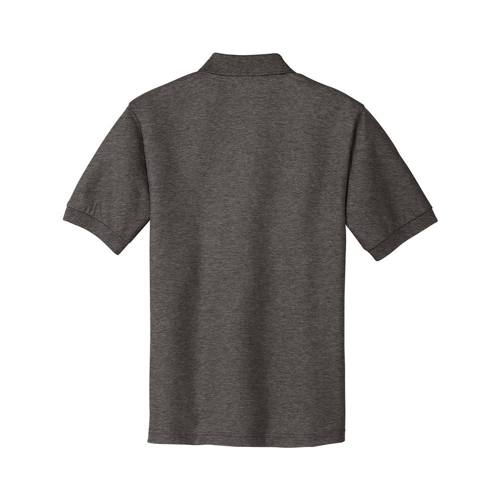 Charcoal Heather Grey | Back