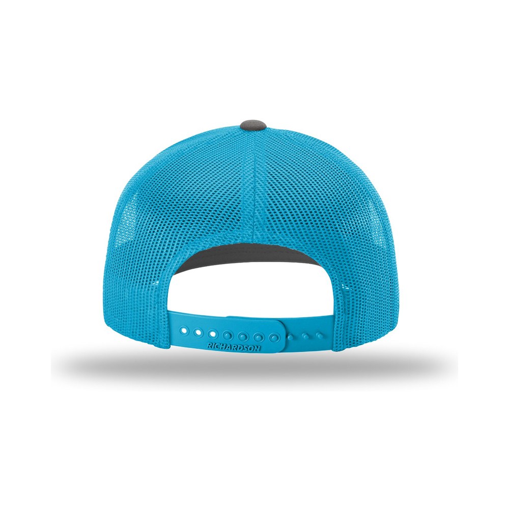 Charcoal/Neon Blue | Back