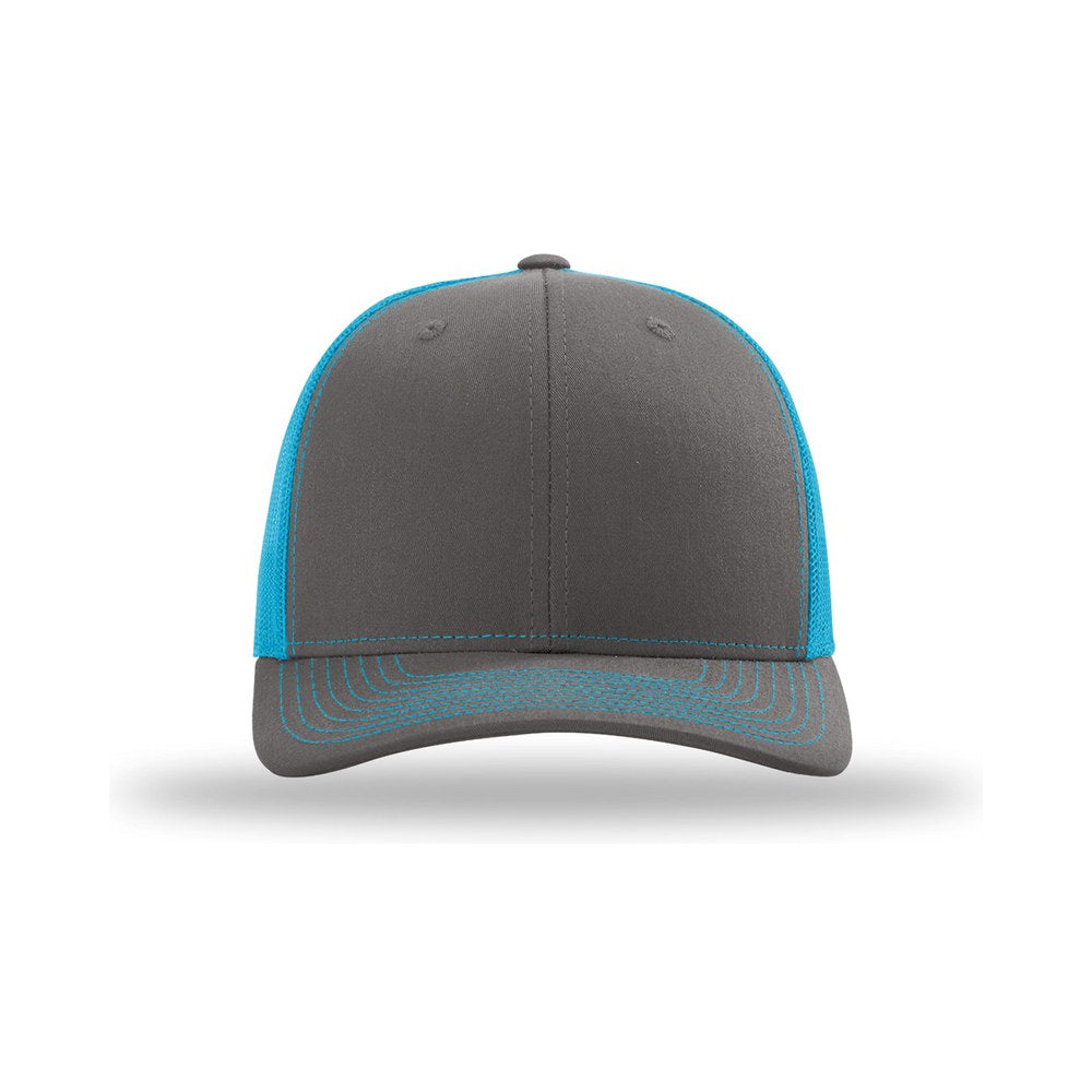 Charcoal/Neon Blue