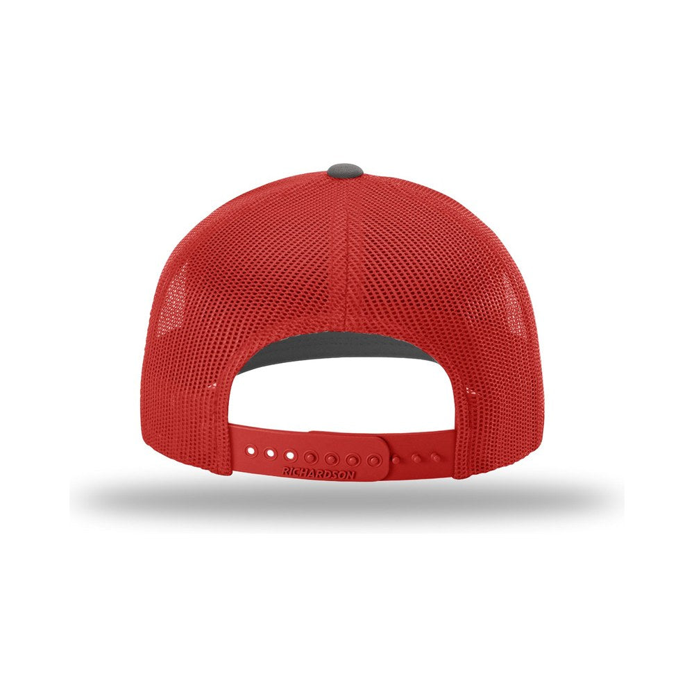 Charcoal/Red | Back