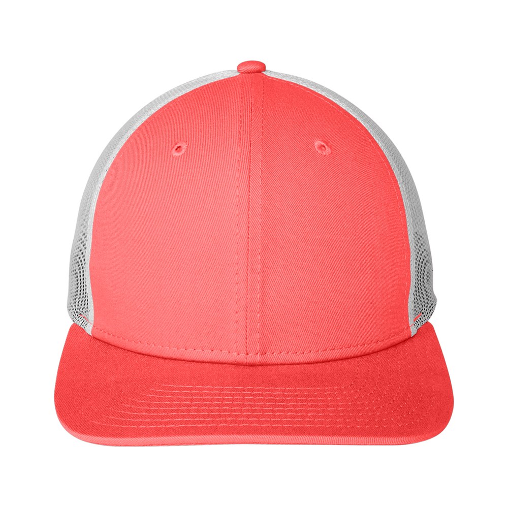 Coral/White