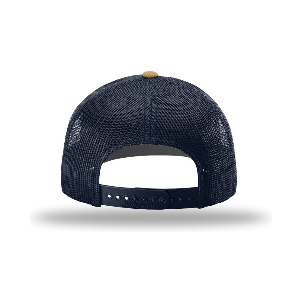 Cream/Navy/Amber Gold | Back