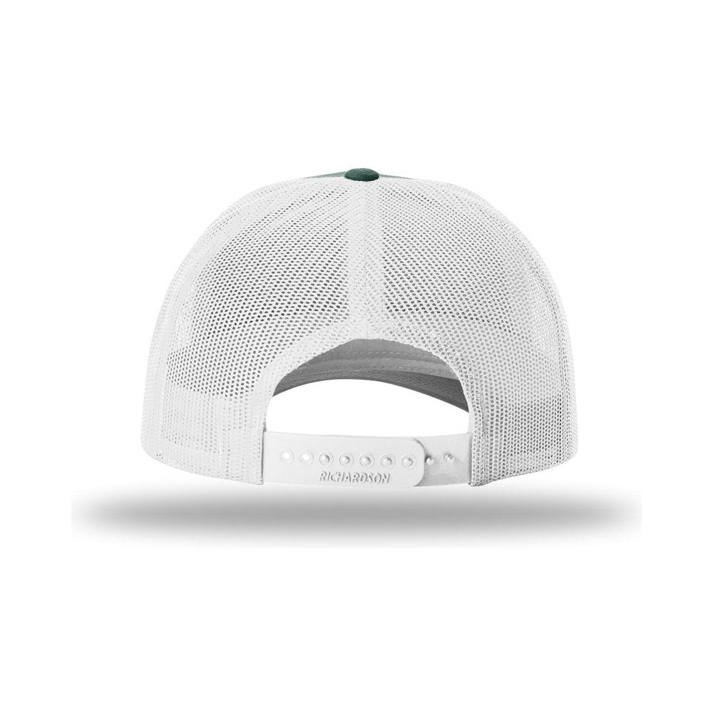 Dark Green Heather/Light Grey | Back