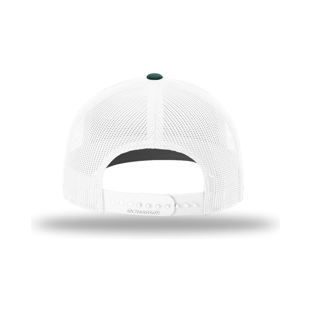 Dark Green/White | Back
