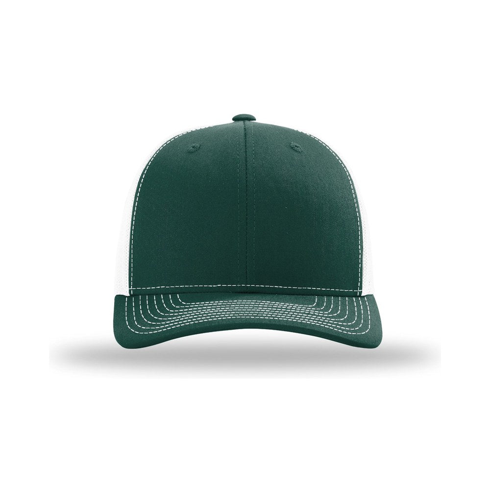 Dark Green/White