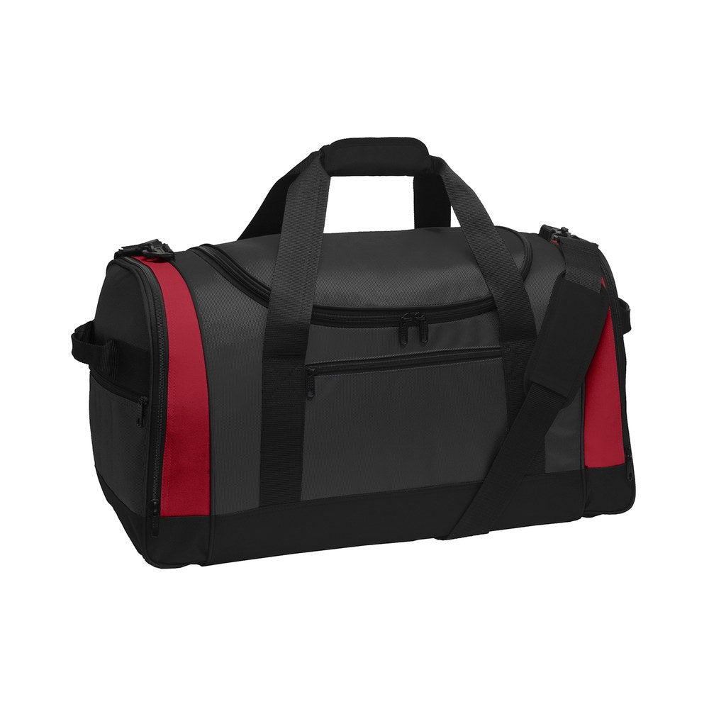 Dark Grey/Red
