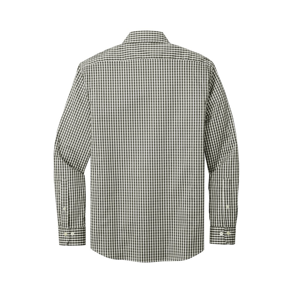 Deep Black Check | Back