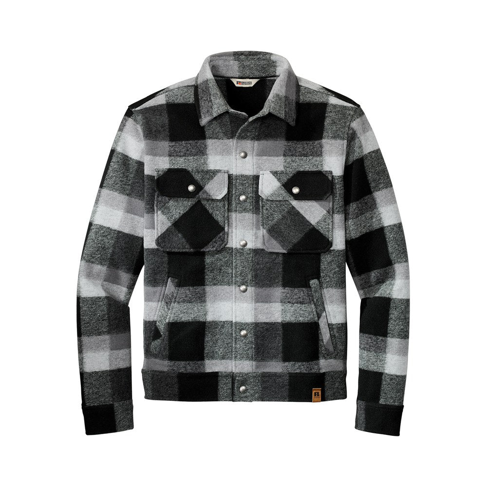 Deep Black Plaid