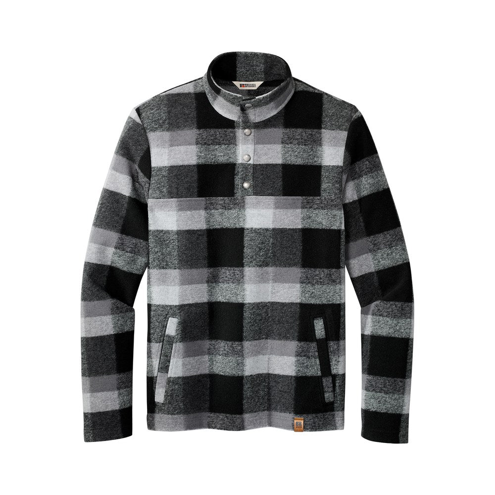 Deep Black Plaid