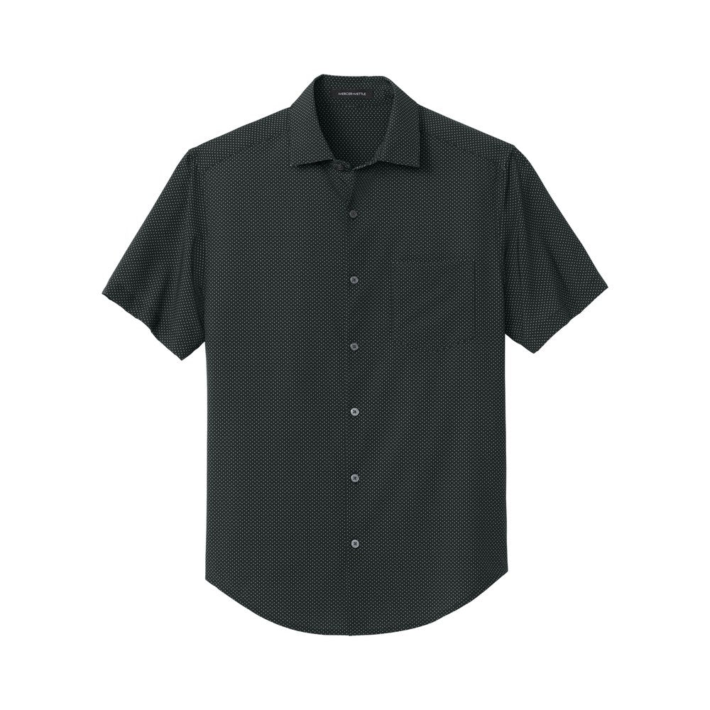 Deep Black Triangle Print