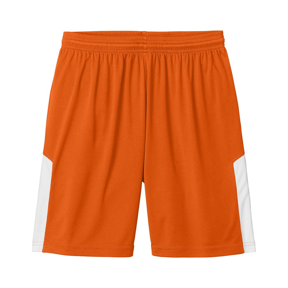 Deep Orange/White