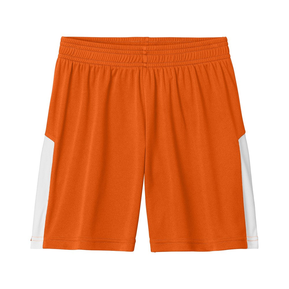 Deep Orange/White