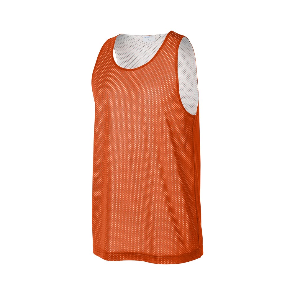Deep Orange/White