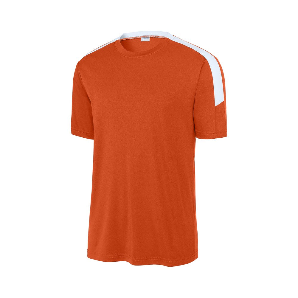 Deep Orange/White