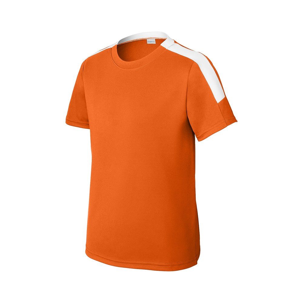 Deep Orange/White