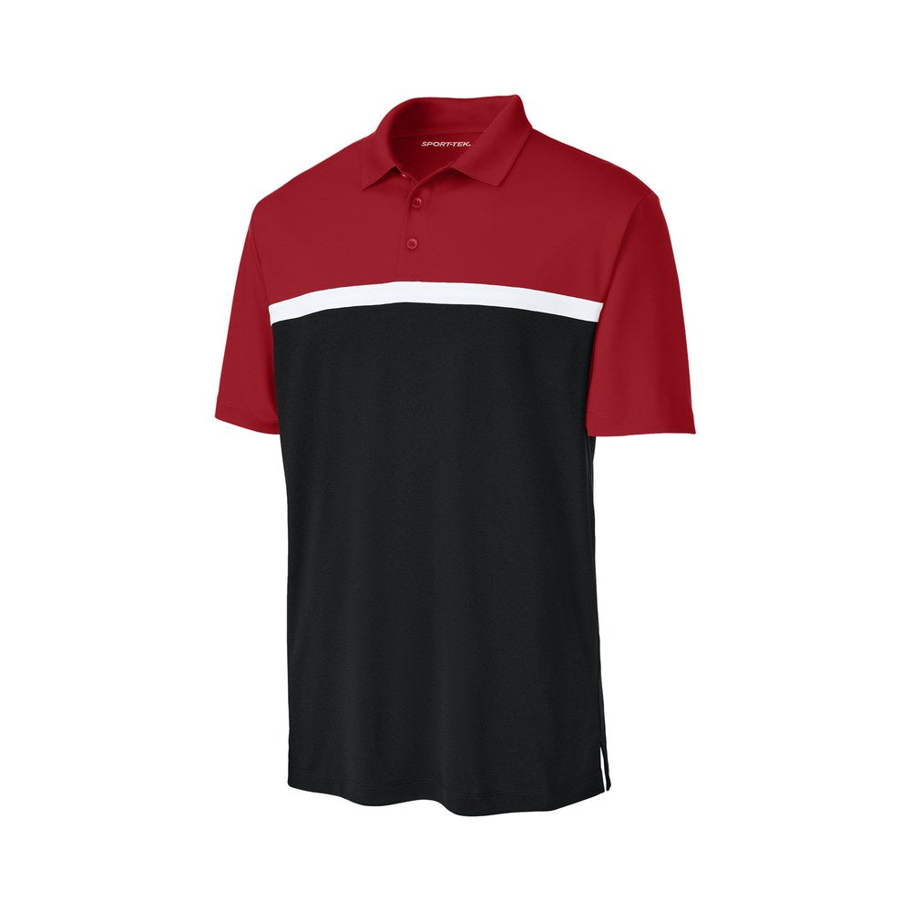 Deep Red/Black/White