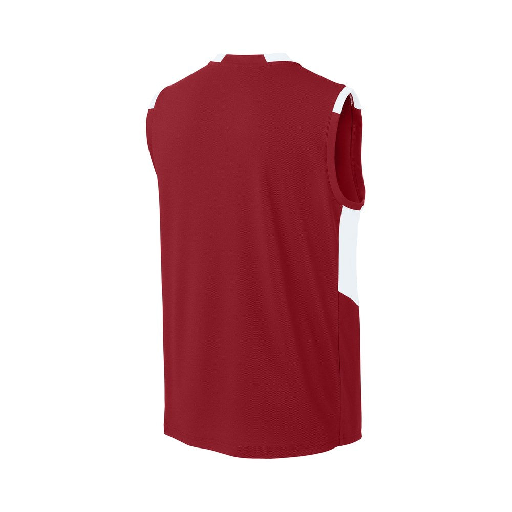 Deep Red/White | Back