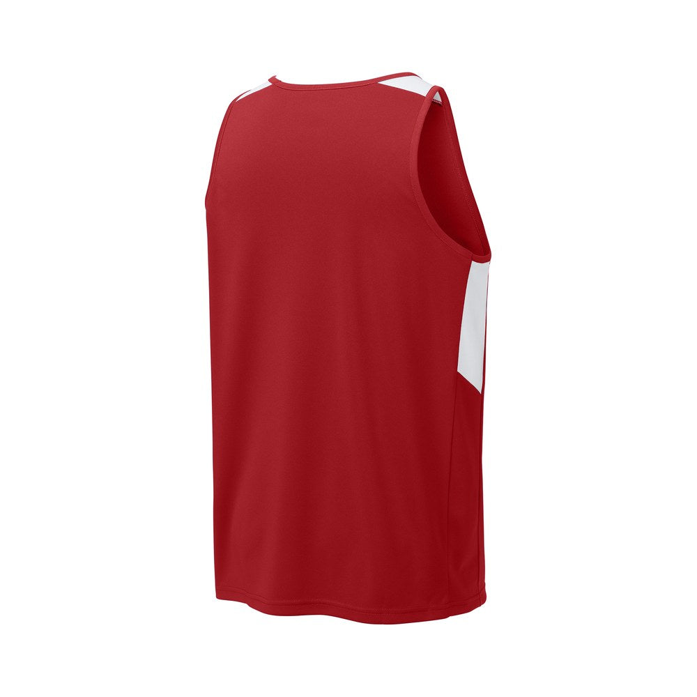 Deep Red/White | Back