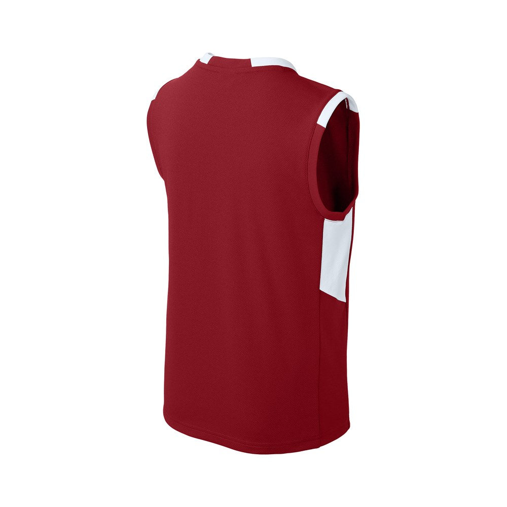 Deep Red/White | Back